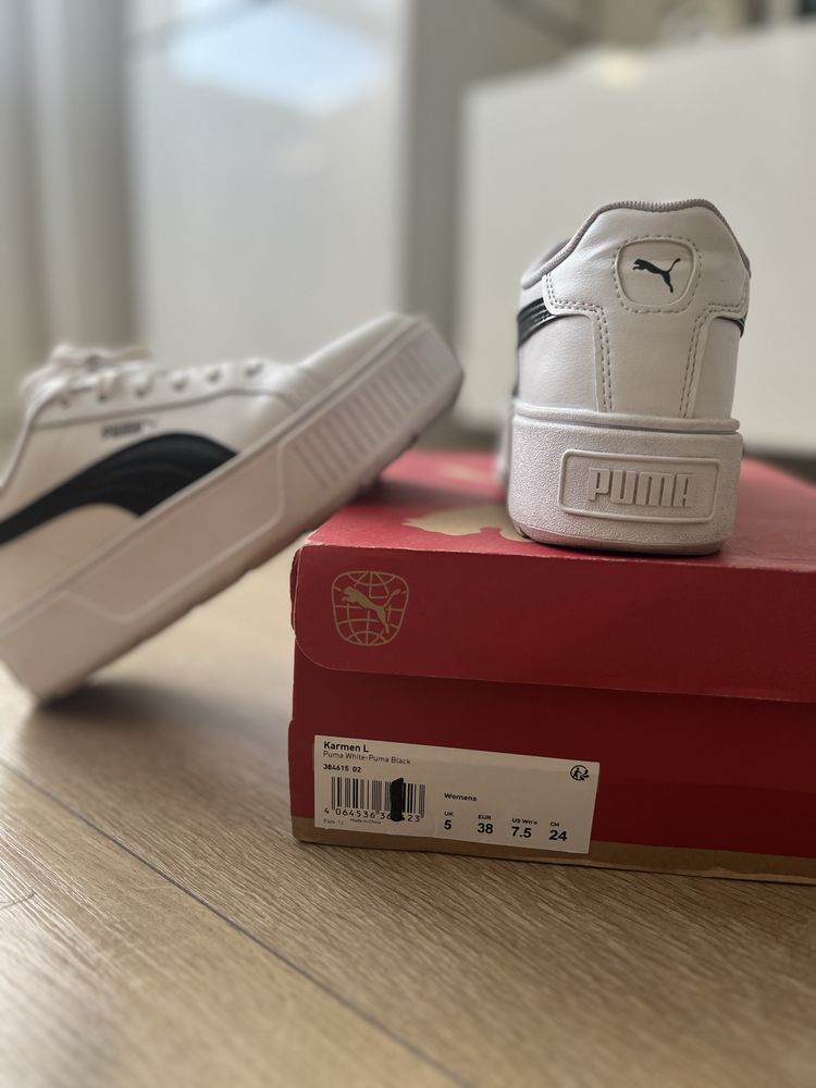 Buty puma na platformie