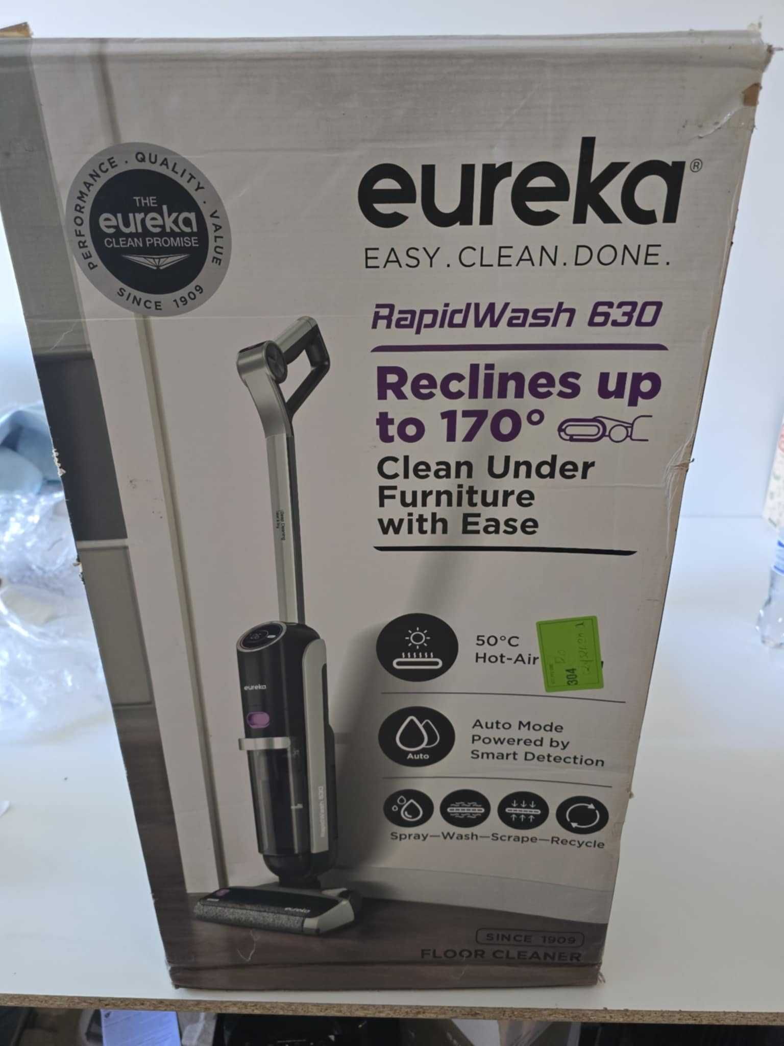Eureka RapidWash NEW630 bezprzewodowy odkurzacz na mokro i sucho