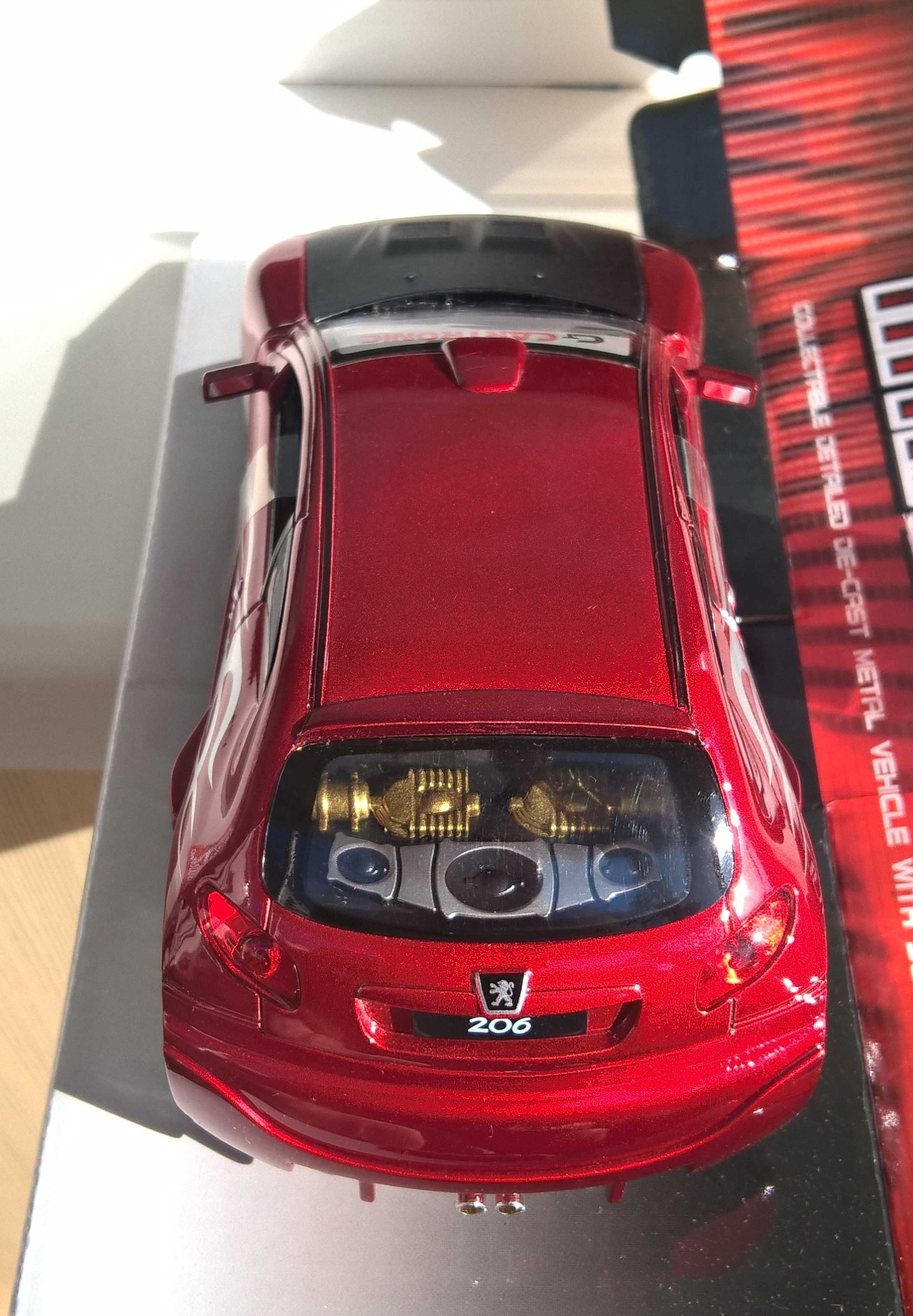 Модель от Welly Peugeot 206 Tuning 1/24 (новая)