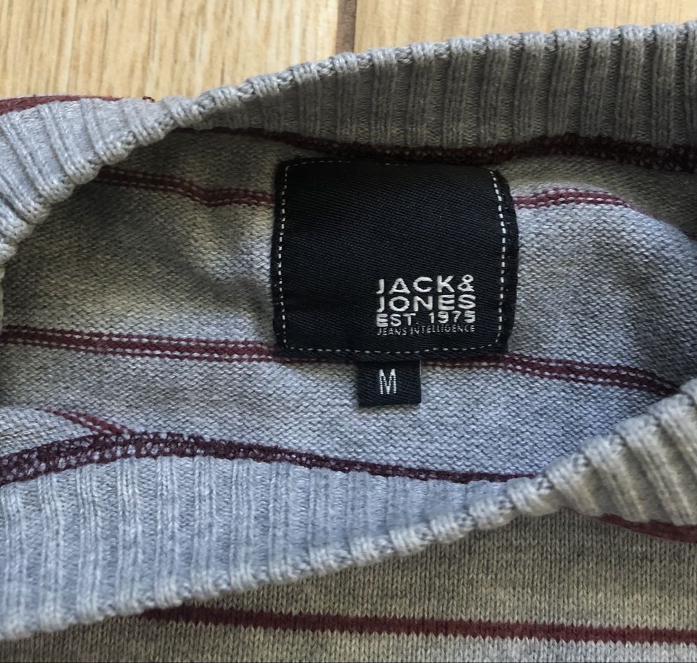 Bawełniany sweter Jack & Jones M