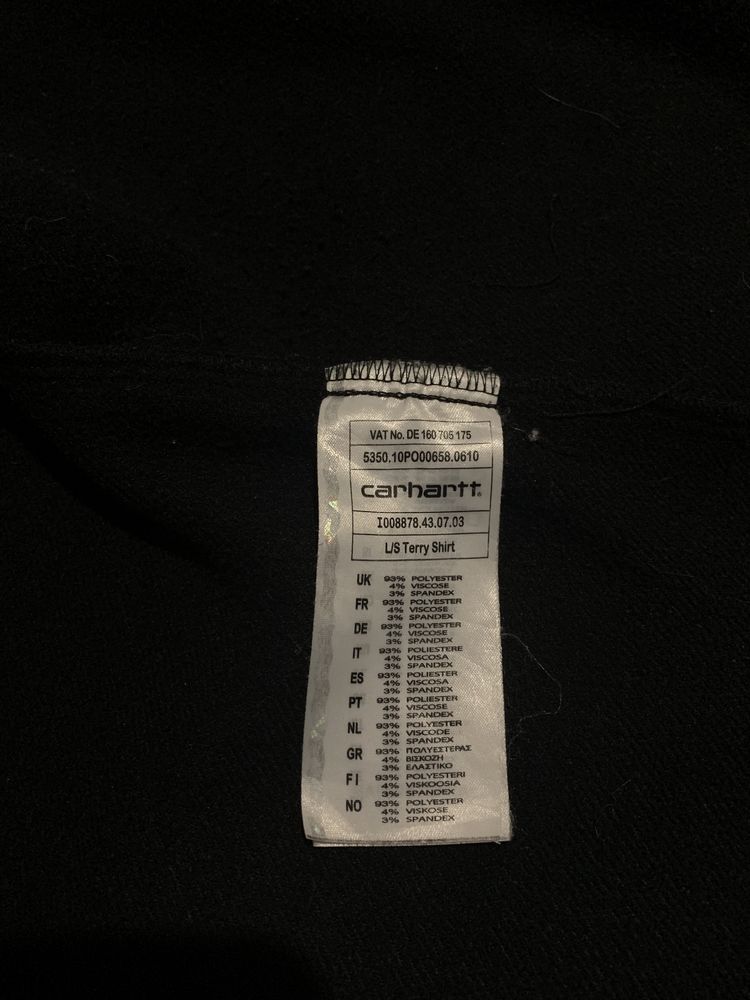 тепла сорочка-куртка Carhartt Terry Shirt