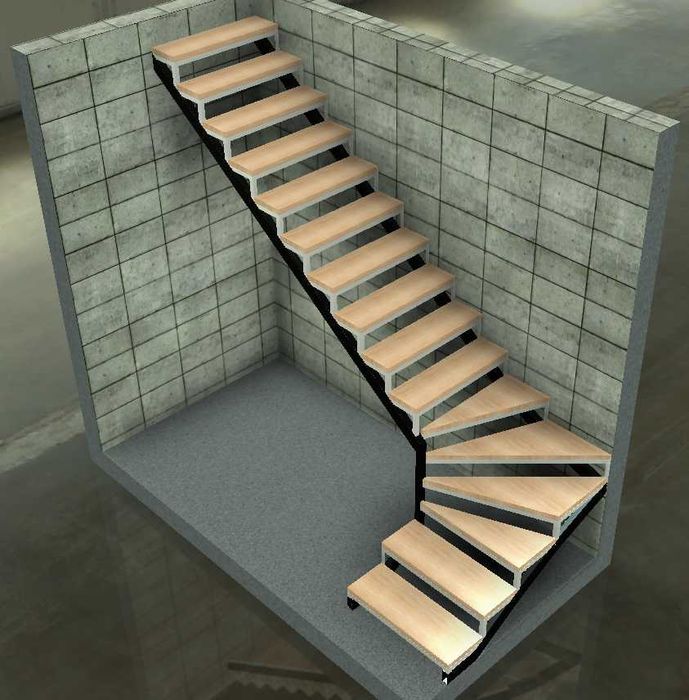 Конструкционные модели лестниц