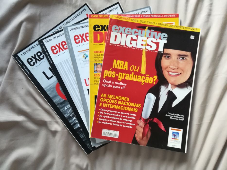 Coleção revistas Executive Digest