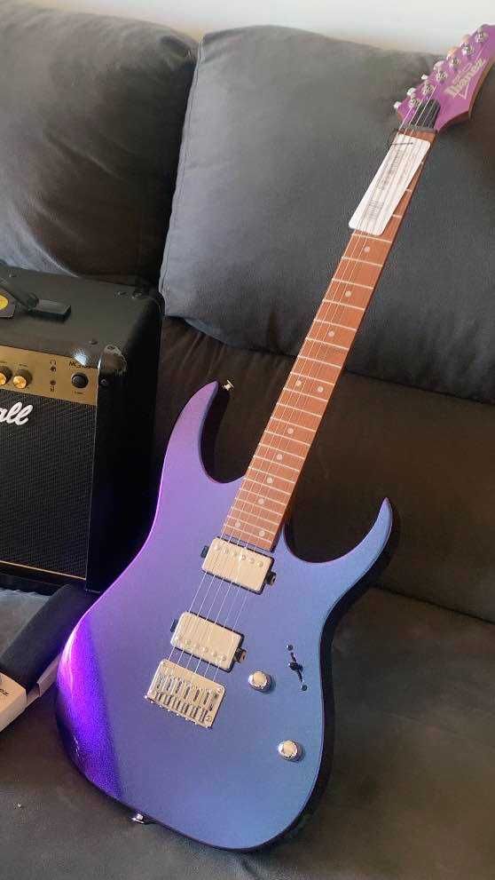 Pack Guitarra Ibanez + Amp Marshall + Acessório - Novo Garantia 2 Anos