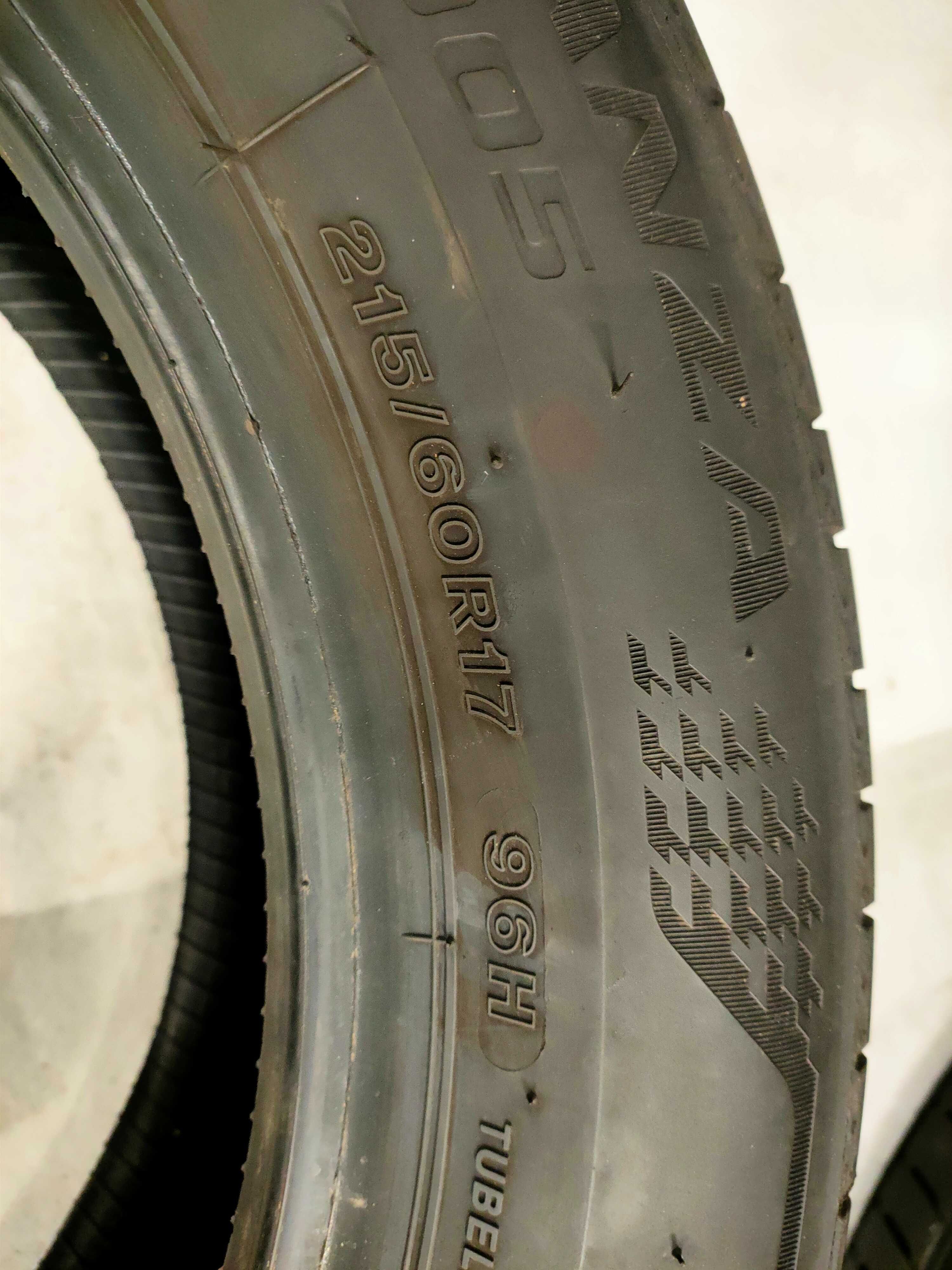 Opony letnie Bridgestone Turanza T005 215/60/17 96H KPL 109