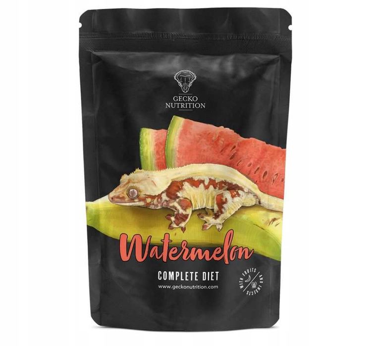 Gecko Nutrition Pokarm owocowy dla gadów BANAN ARBUZ 50g.