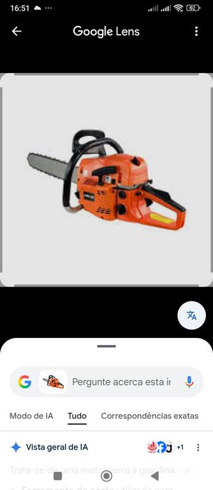 Motosserra 52cc usada