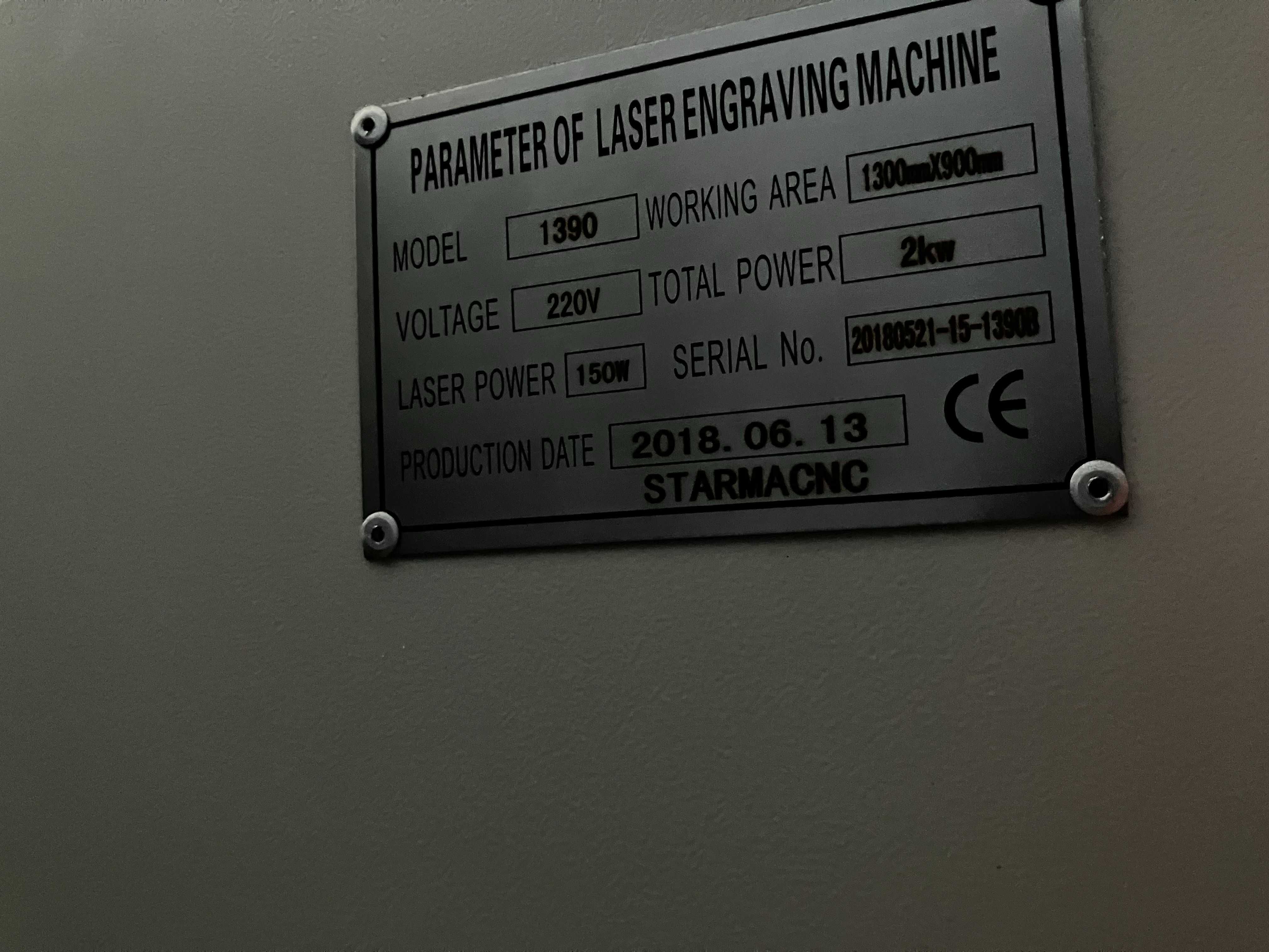 Laser CNC model 1390