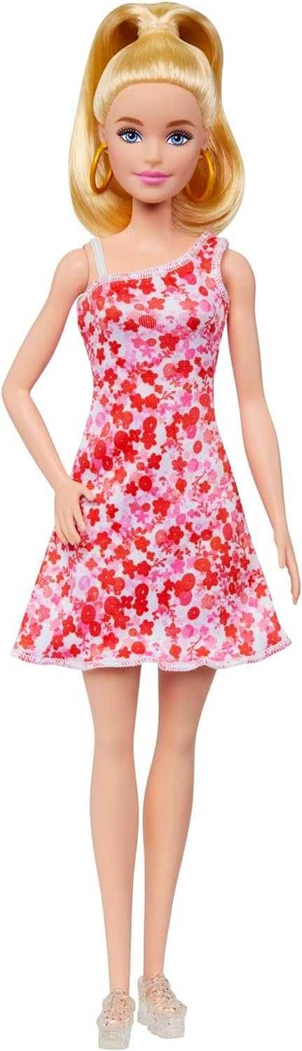 Лялька Barbie Fashionistas 205 у сарафані в квітковий принт (HJT02)