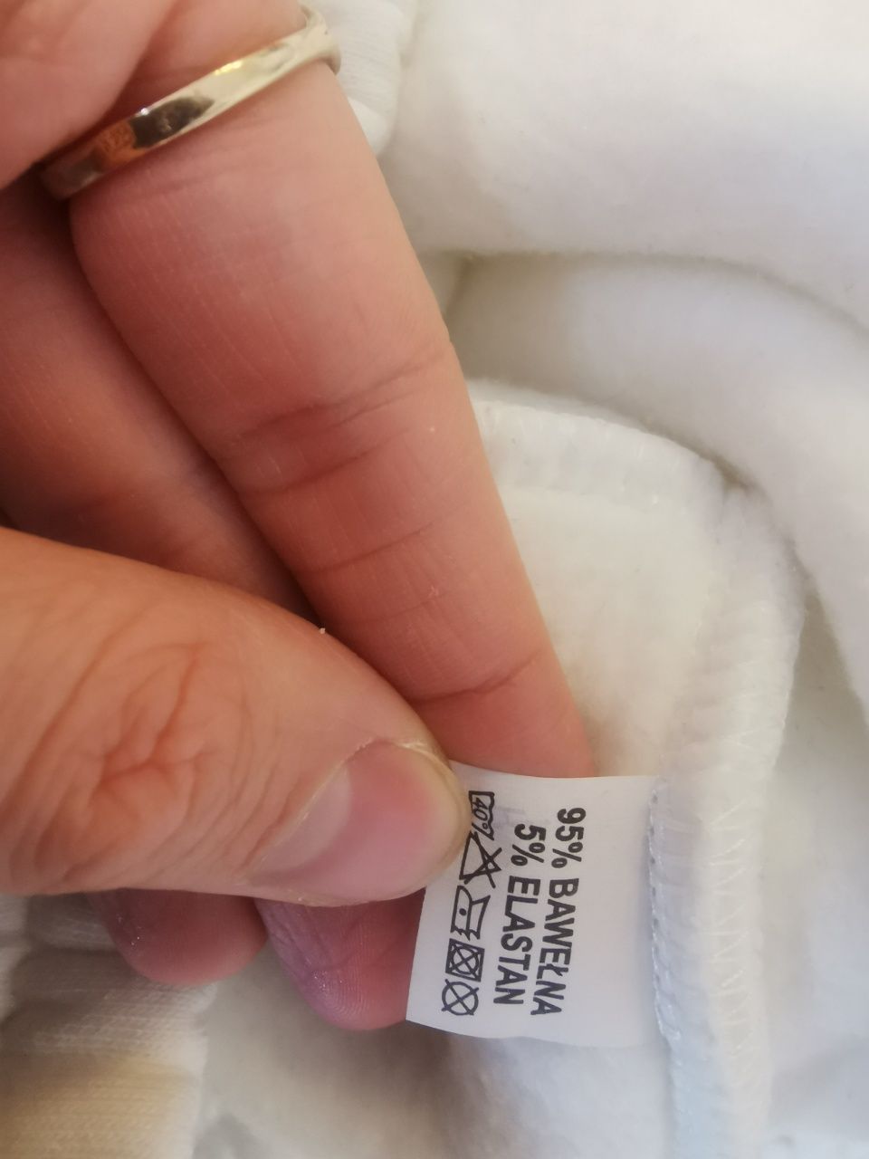 Spodnie bawełniane białe Massimo Dutti 36