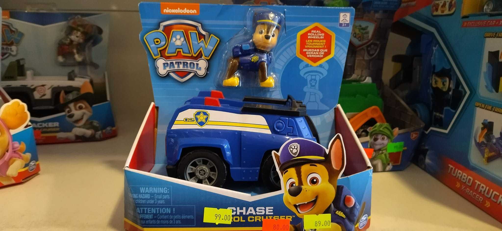 Psi Patrol - pojazd z figurką Chase
