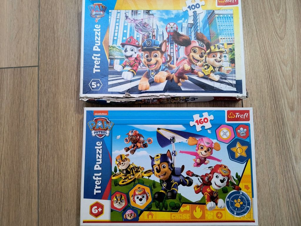 Mega zestaw gier i puzzli Psi Patrol