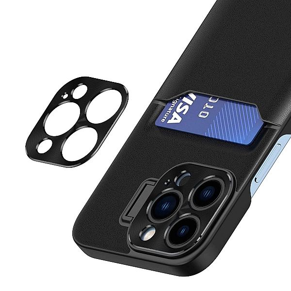 Leather Stand Case etui Samsung Galaxy S23 Ultra pokrowiec portfel na