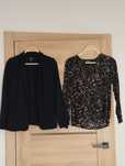 Paka 34/36, marynarka H&M 34/36+bluzka Montego 34 36 wiskoza