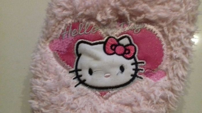 Ciapy kapcie Hello Kitty rozm 32 microfibra