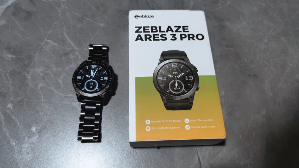 Смарт часы Xiaomi Zeblaze Blade 3pro Global Version
