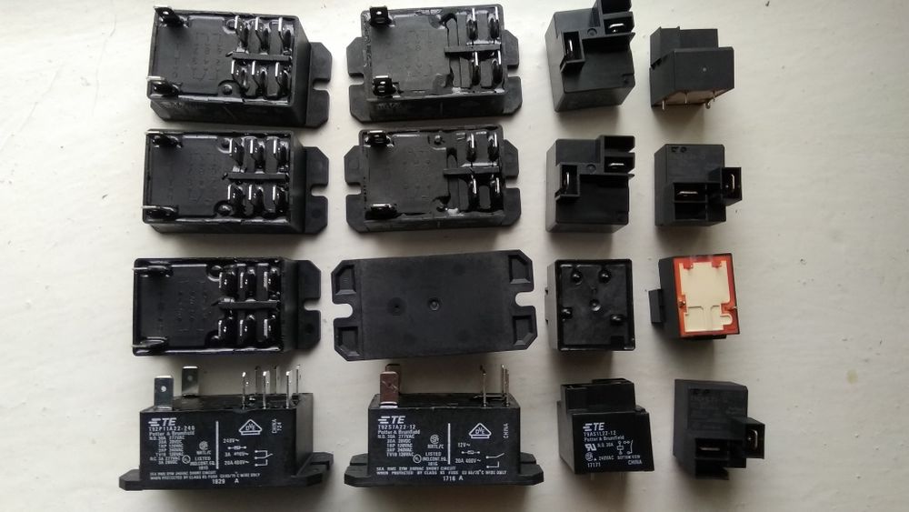 Реле 12V; 24V; 220VAC ток 30A