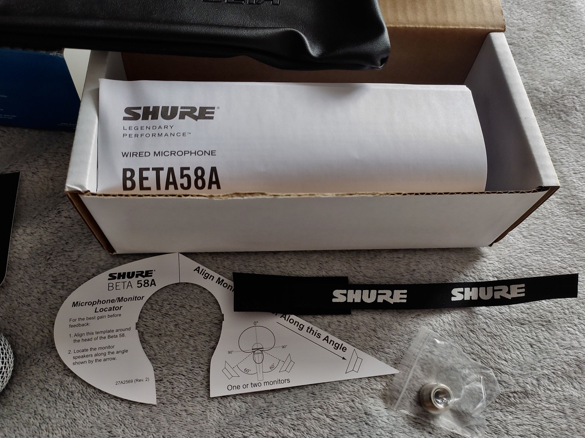 Нові Вокальный микрофон SHURE BETA 58A