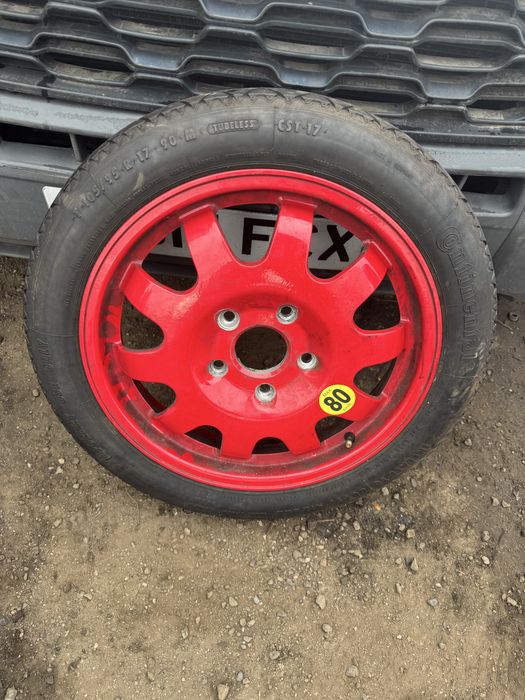 Porsche Boxster koło dojazdowe 105/95 R17, 5x130