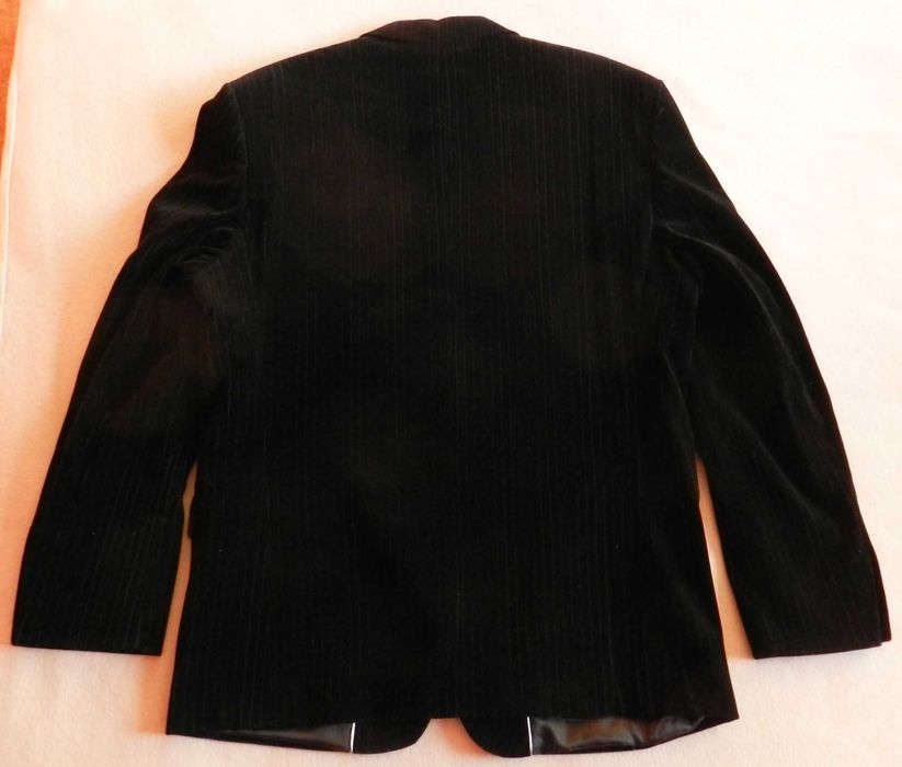 Elegancka wyjściowa stylowa męska marynarka zamszowa L/XL