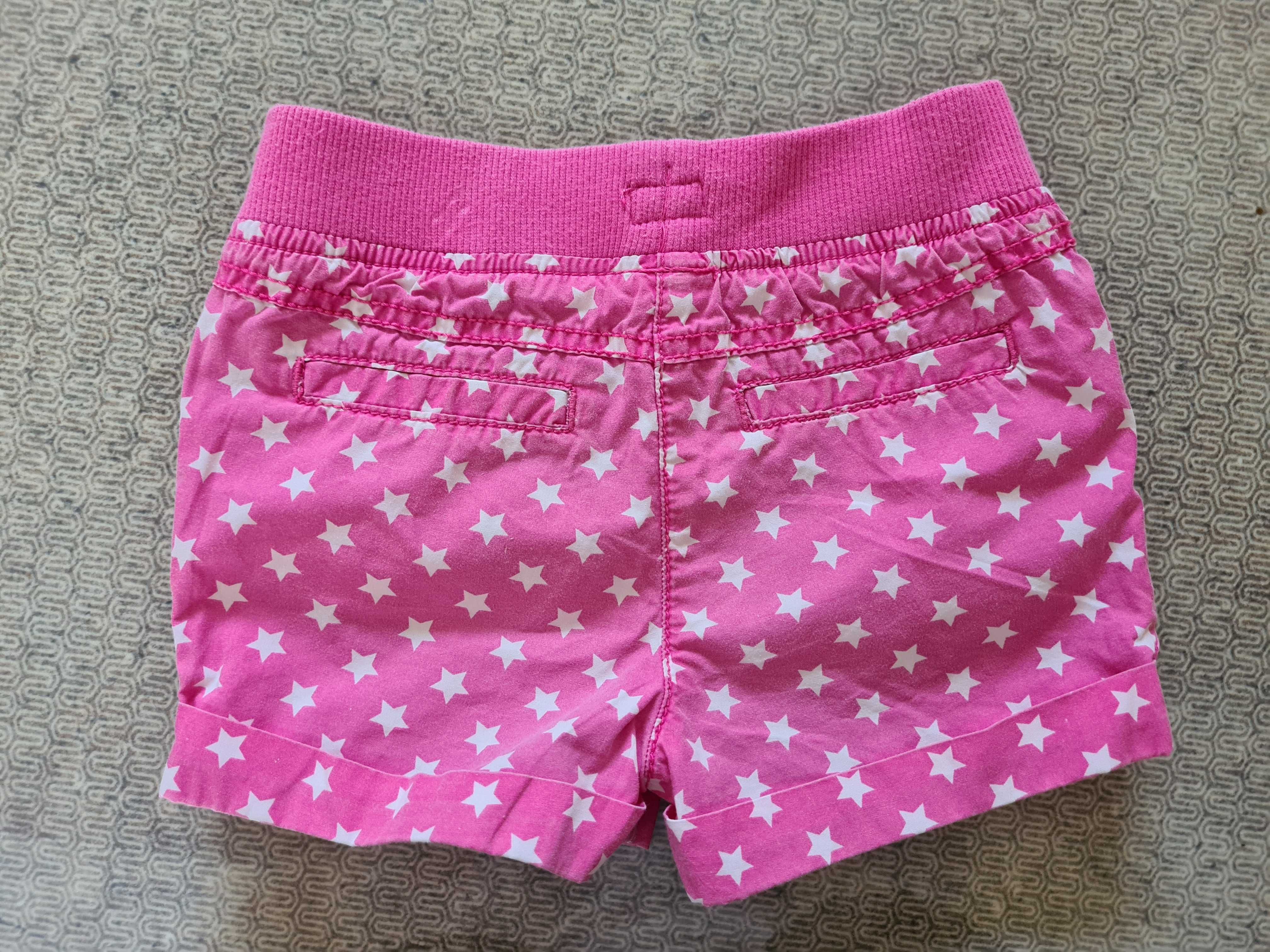 Krótkie spodenki szorty na lato r.98