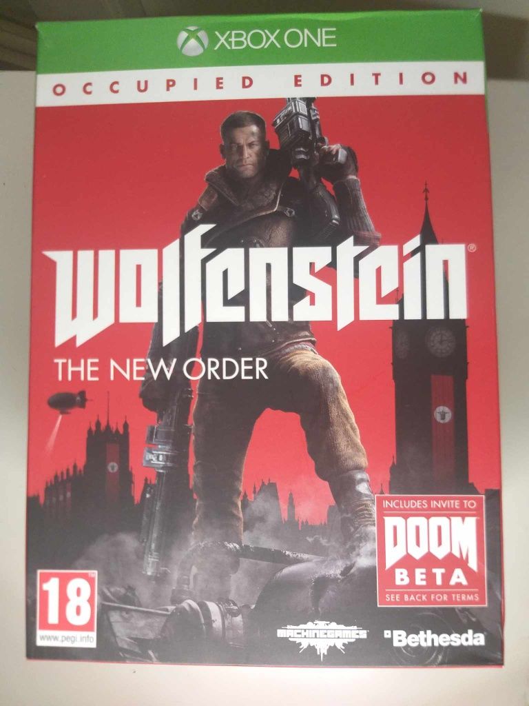 Gra Wolfenstein The New Order Occupied Edition Xbox One pudełkowa płyt