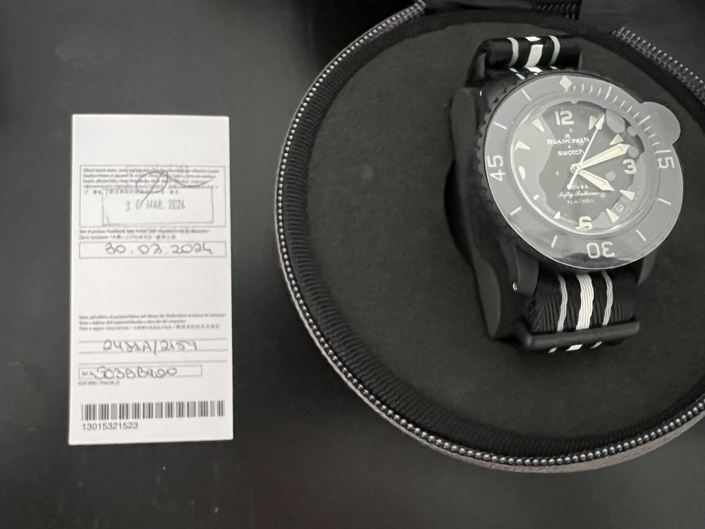 Swatch BlancPain Ocean of Storms