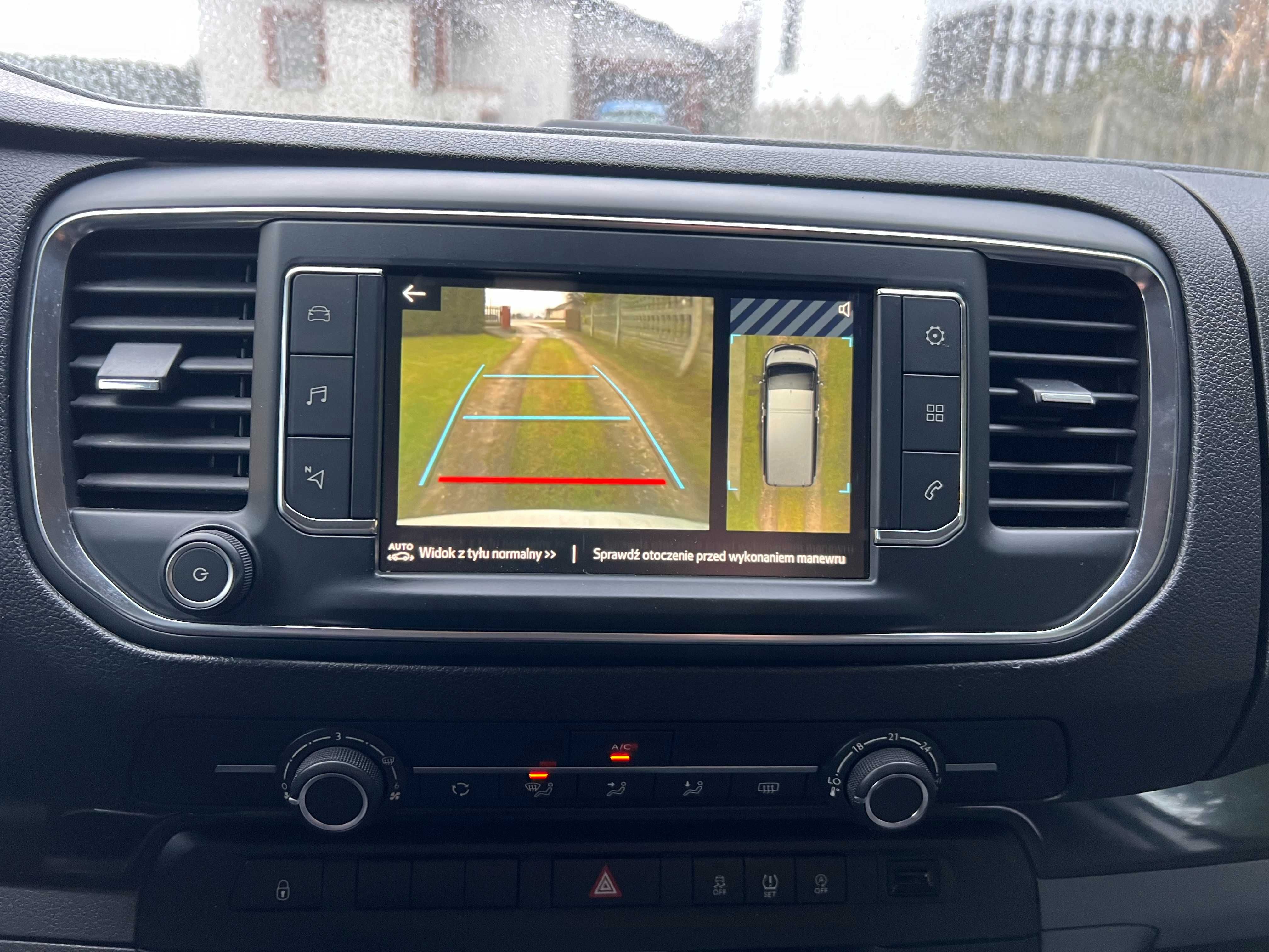 ORYGINALNA Kamera cofania Visiopark 180 dla Jumpy Expert Vivaro Proace