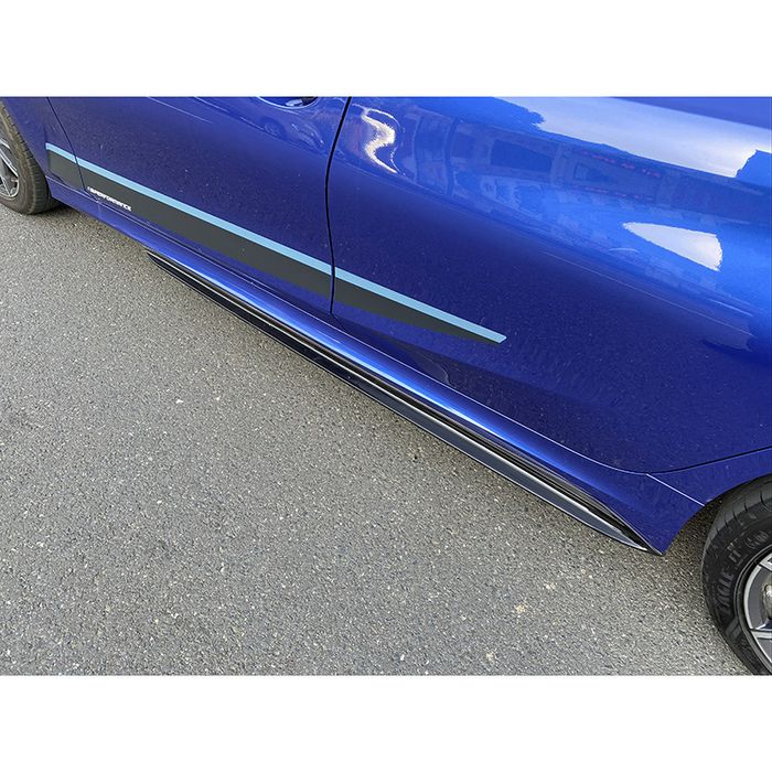 Лезвия накладки на пороги BMW 3 Series G20 MP спойлер сплітер диффузор