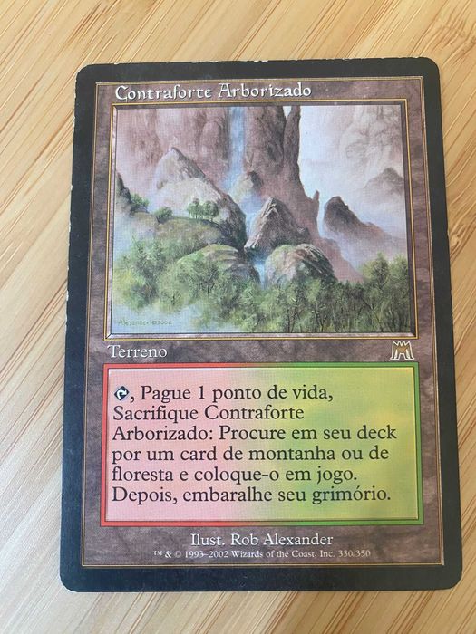 Wooded Foothills - Magic The Gathering