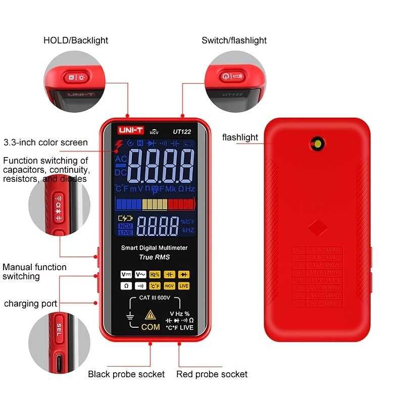 UNI-T UT122 Цифровий мультиметр
