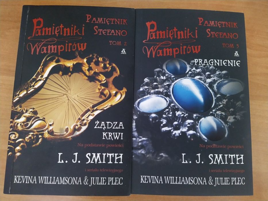 Pamiętniki wampirów pamiętnik Stefano tom 2 i 3