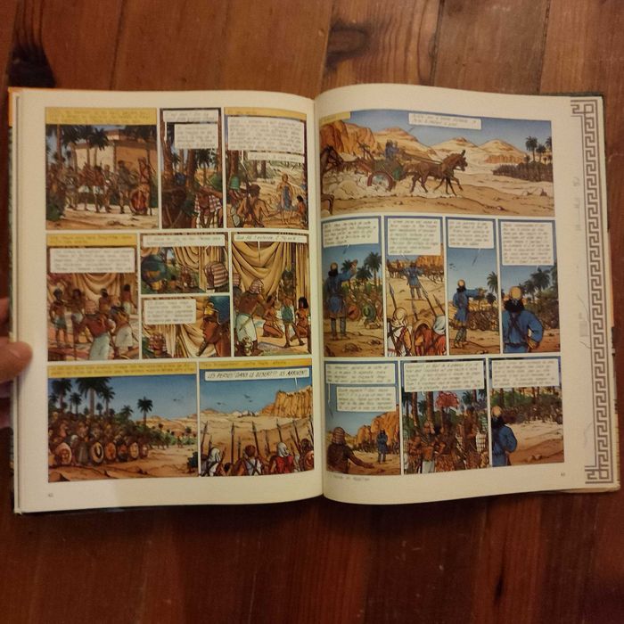 Banda desenhada - "Le pharaon" e "Osiris" - Keos e Orion