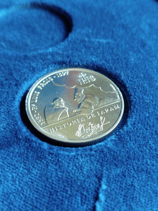 Moeda comemorativa de 200 Escudos- Padre Luís Fróis