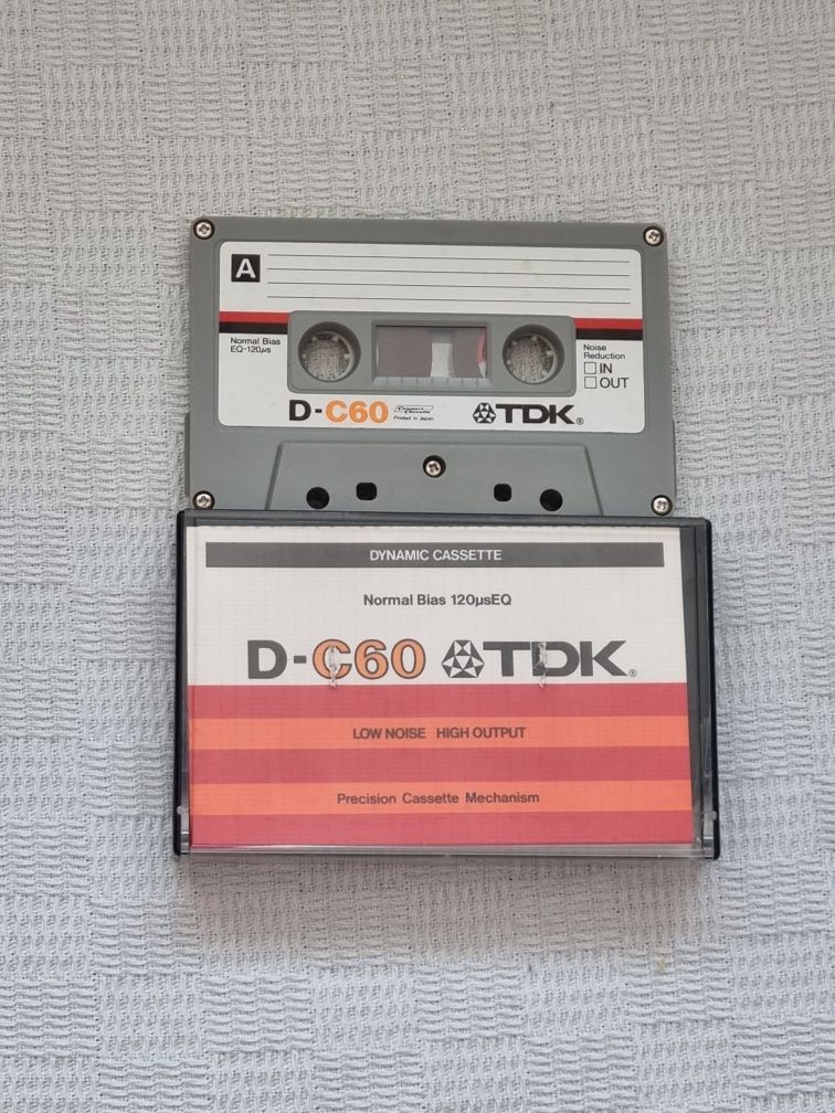 Kaseta TDK D60 1979 rok początki kaset TDK stan bd