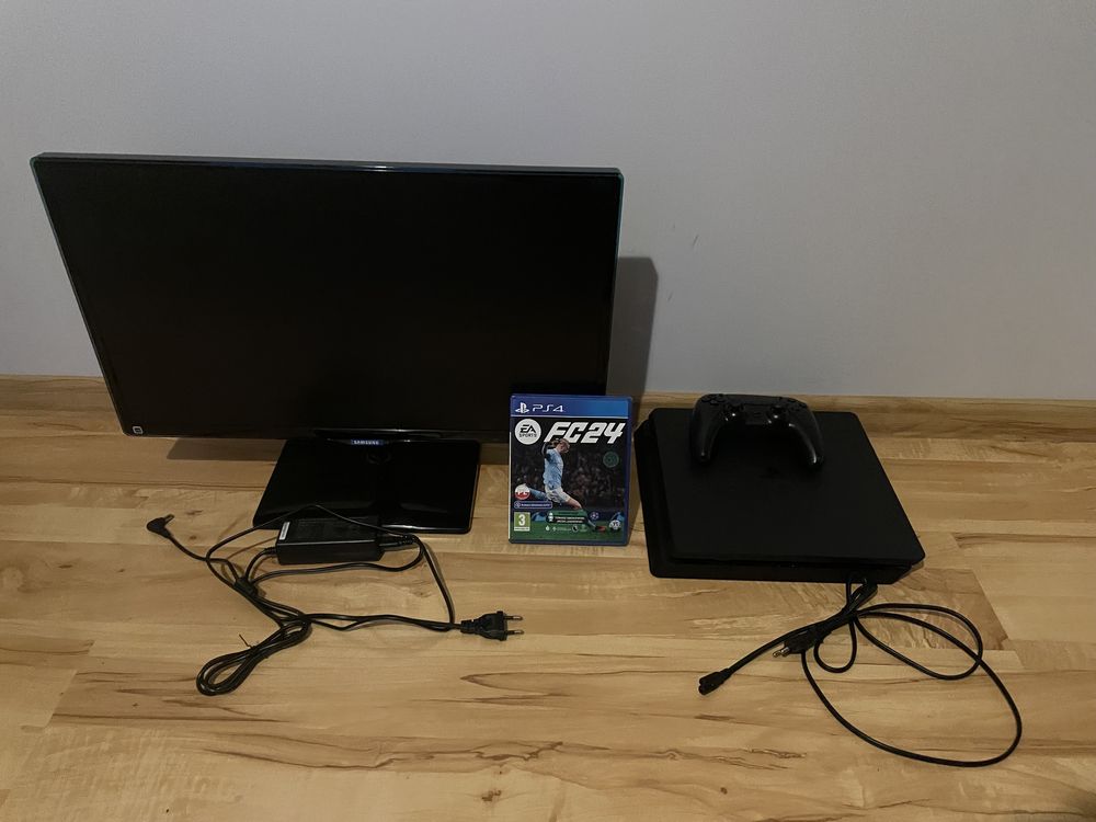 PS4 + eafc 24 + monitor