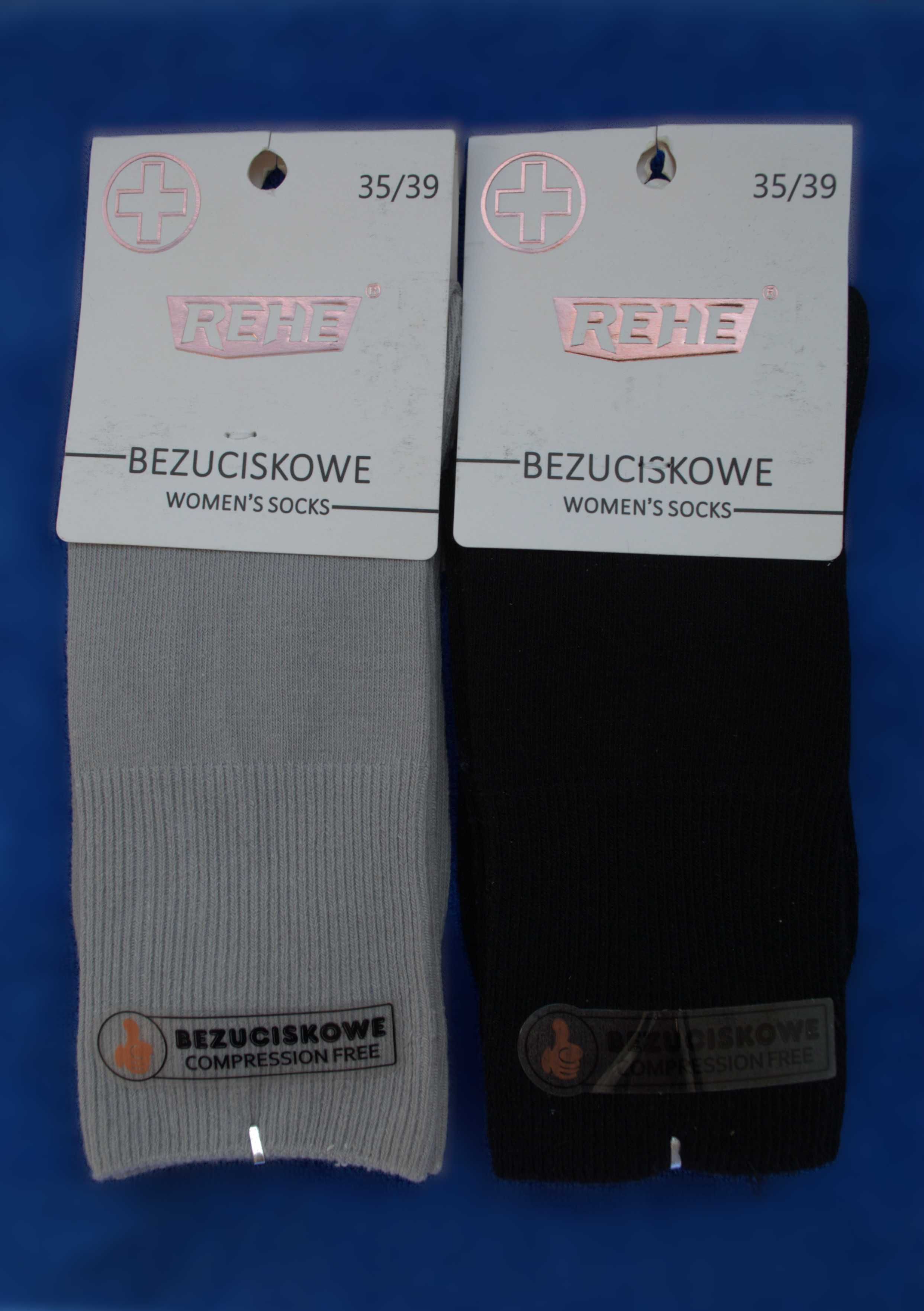 ZESTAW SKARPET REHE 35/39 Bezuciskowe Cd20s Bawełniane