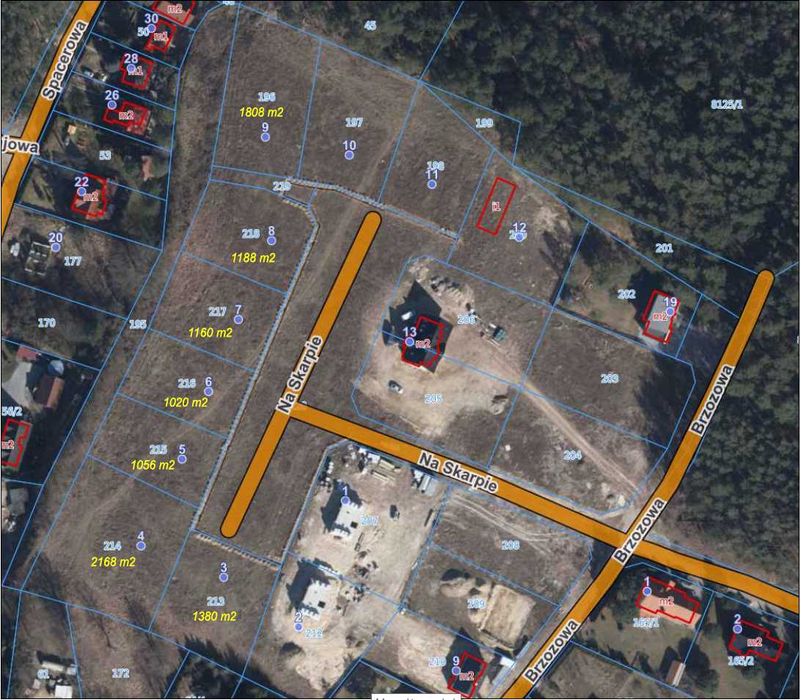 działka na sprzedaż Jeziorki koło Piły