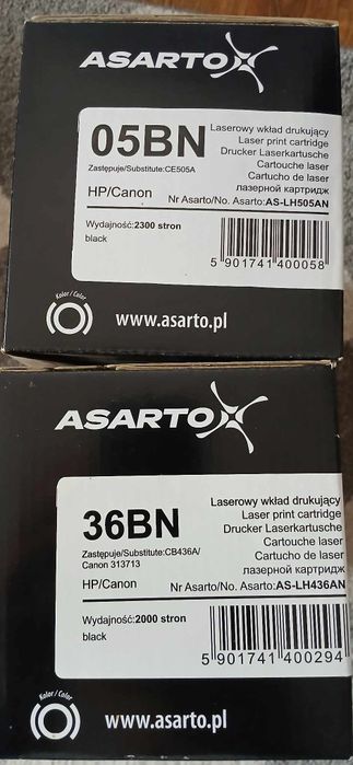 Toner Asarto HP 05BN CE505A 2300str. black