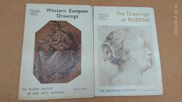 Открытки "Рисунки западноевропейских мастеров"и Рубенса