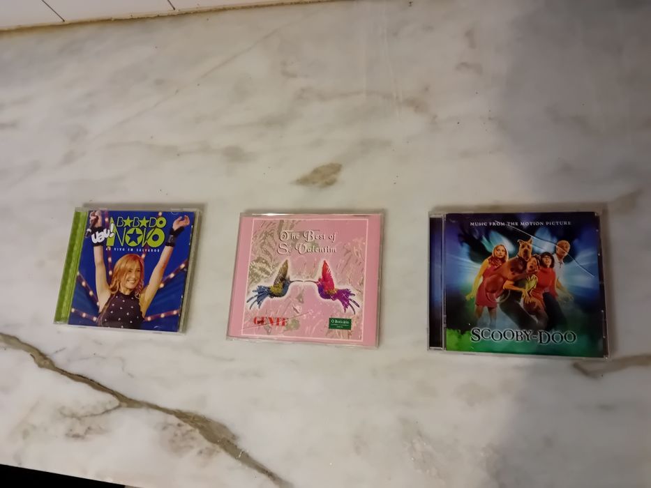 Conjunto de 3 Cds Musicais  Diversos