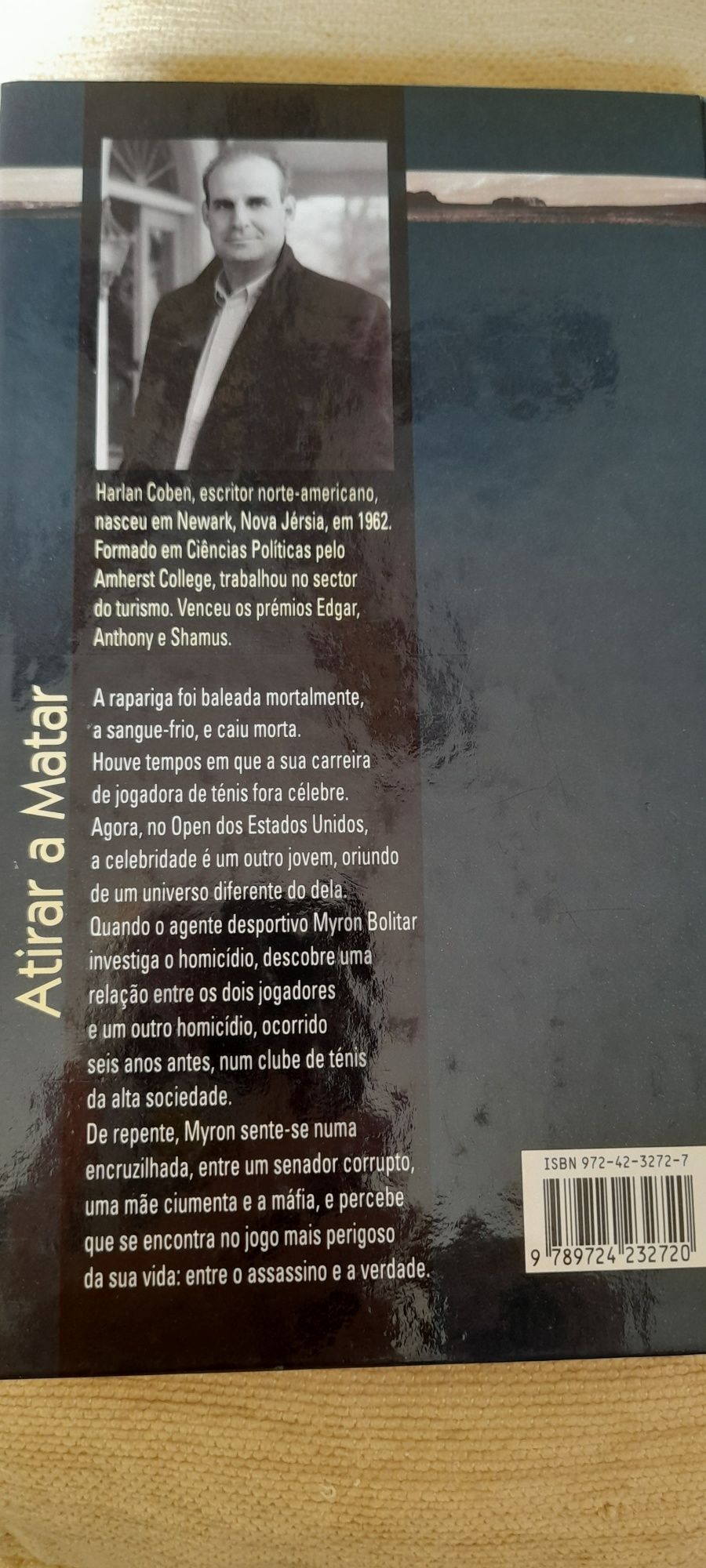 Livro Atirar a Matar de Harlan Coben.