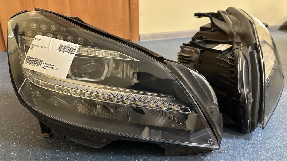 Фары оптика мерседес CLA 118 CLS 218 multibeam идеальные разборка