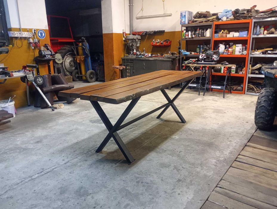 Stół ogrodowy  metalowy