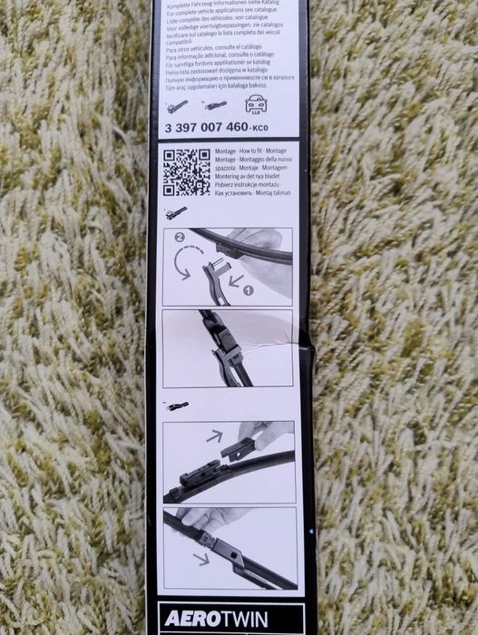 Wycieraczki samochodowe Bosch aerotwin