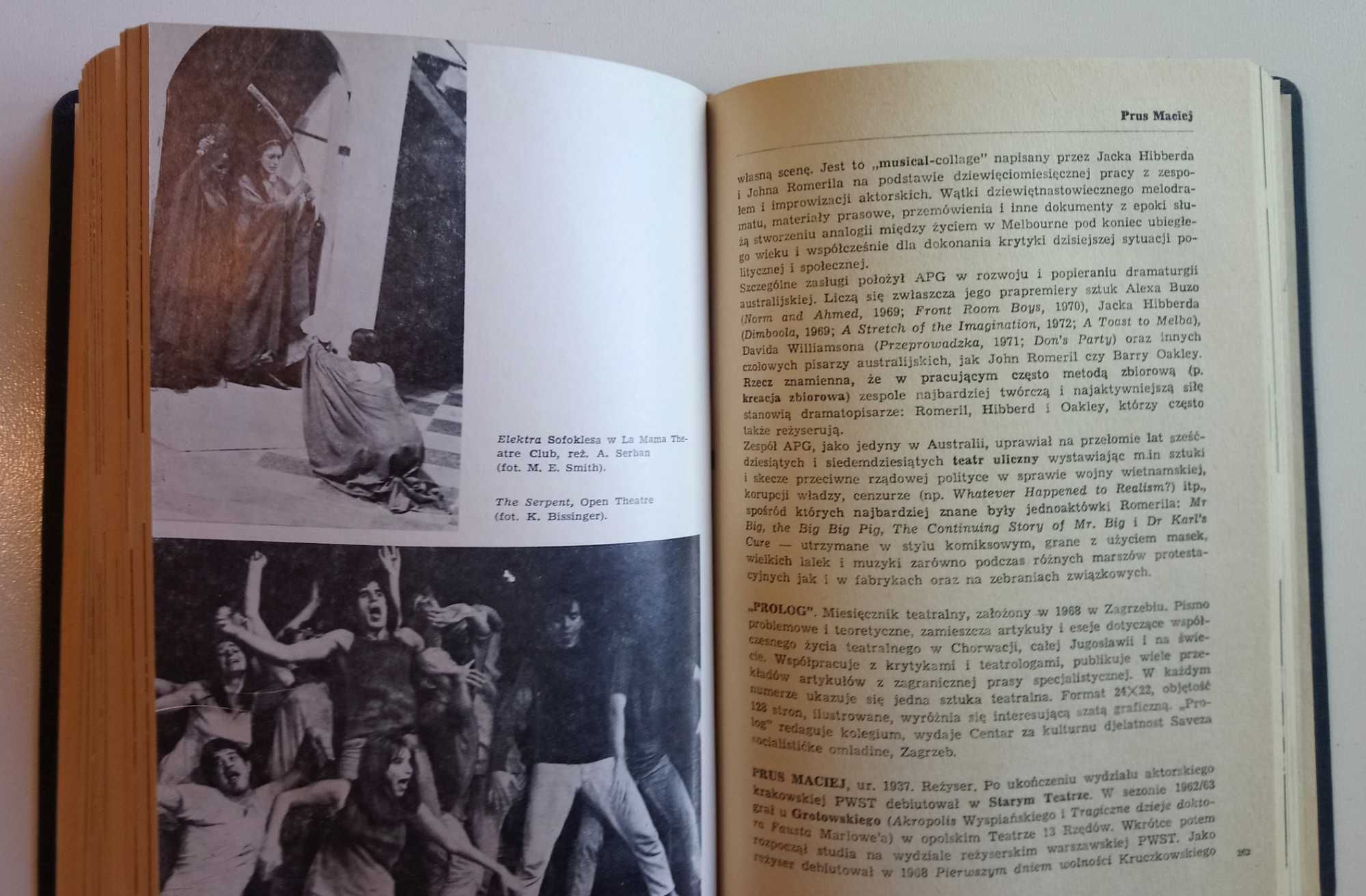 "Słownik współczesnego teatru" - M. Semil, E. Wysińska - 1989