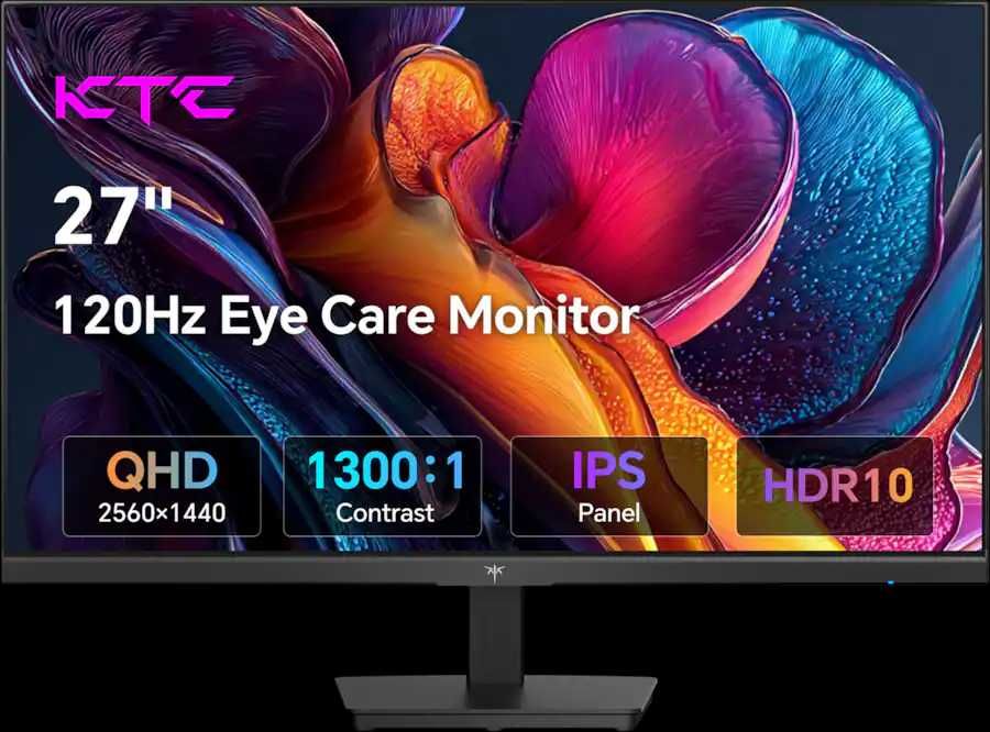 KTC Monitor 27" H27D9 Grey QHD 2K 100Hz (OC 120Hz) Poznań Długa 14