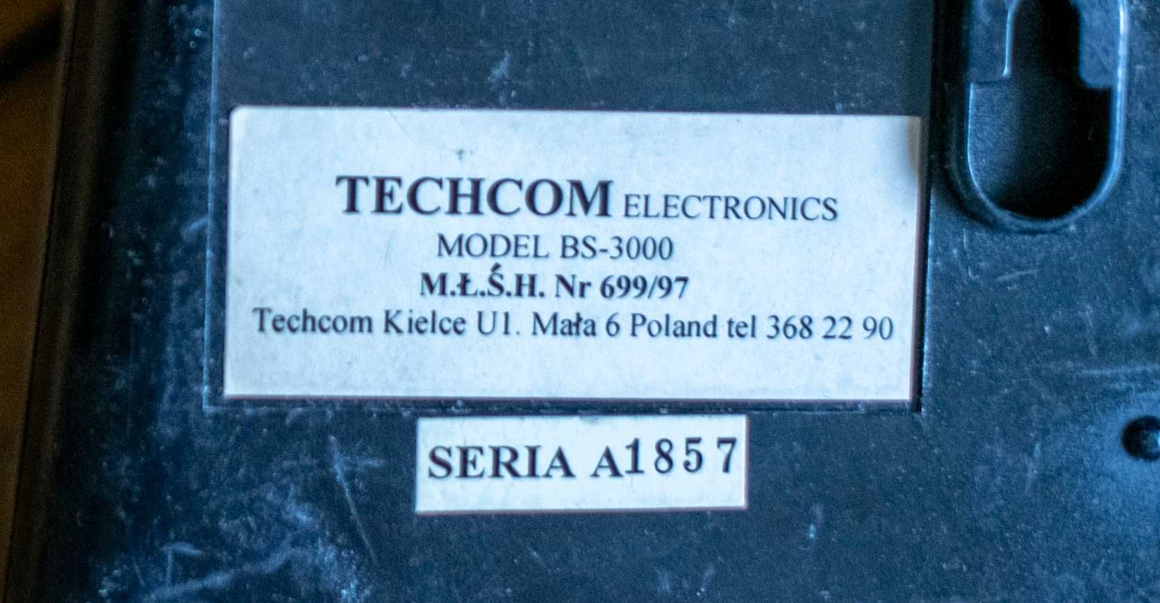 Aparat telefoniczny Telefon stacjonarny Techcom electronics SB-3000