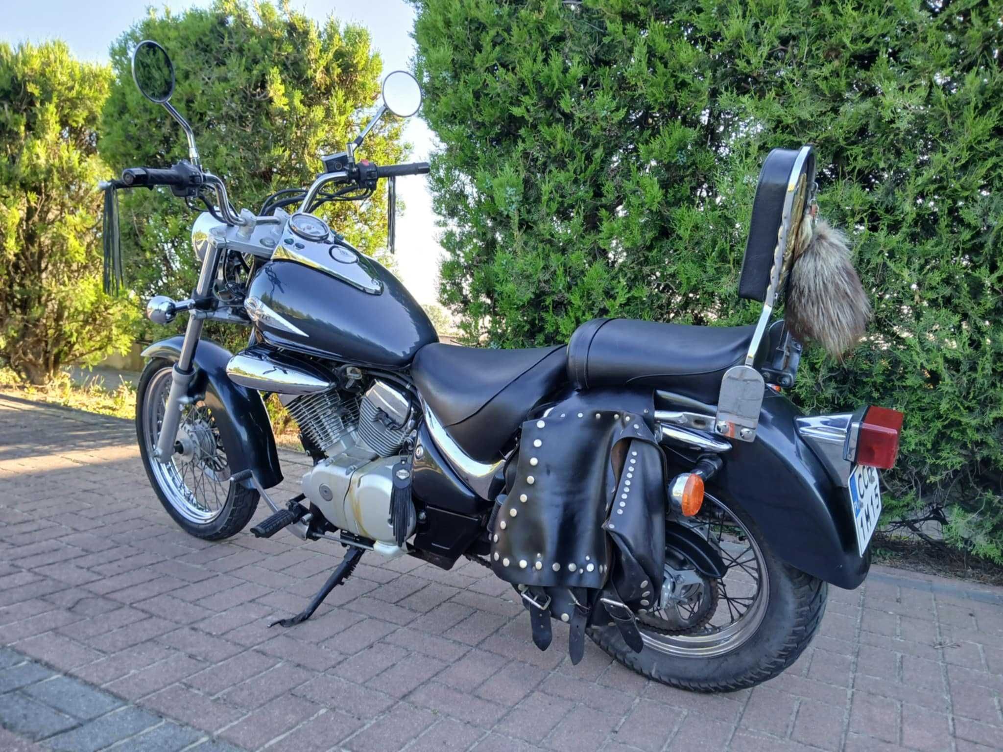 Suzuki Intruder 125, Kat B,A1, Stan Bdb, Zarej, Do Jazdy,2002r,dodatki