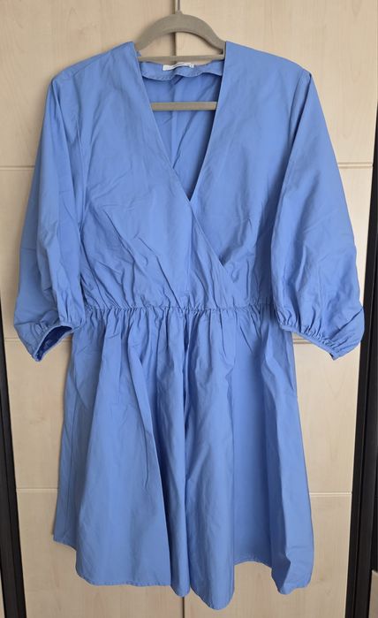 Niebieska sukienka Reserved rozmiar 42